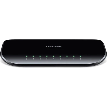 TP-LINK TL-SG1008D, 8-Port 10/100/1000Mbps Tak ve Kullan % 80 Enerji Tasarruflu Gigabit