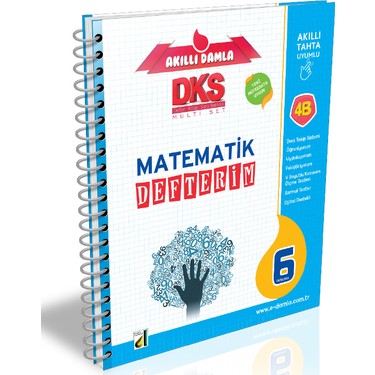 Damla Yayinevi Dks 4b Matematik Defterim 6 Sinif Kitabi Ve Fiyati