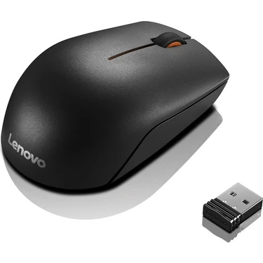 Lenovo 300 Wireless Kablosuz Compact Mouse Siyah