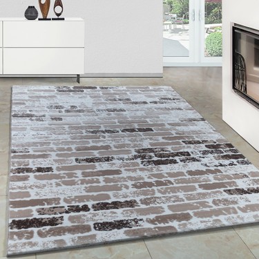 carpettex hali modern desenli akrilik hali tas orgu efekti fiyati