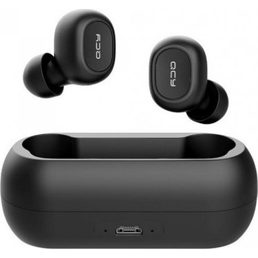 QCY T1C Çift Mikrofonlu Şarj Edilebilir Bluetooth V5.0 Siyah Fiyatı
