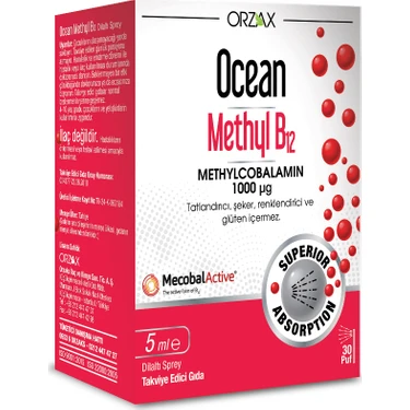 Orzax Ocean Methyl B12 1000 mg 5