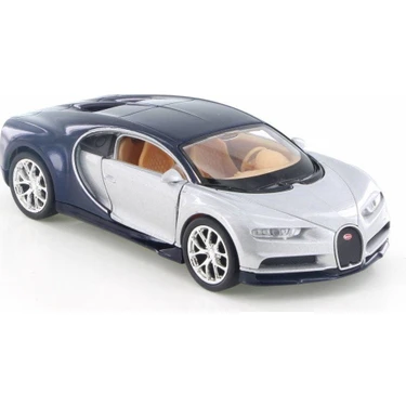 Welly Bugatti Chiron Metal Araba 1 32 Scale Gri Çekbırak