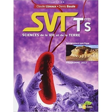 Svt, Sciences De La Vie Et De La Terre, Terminale S Kitabı
