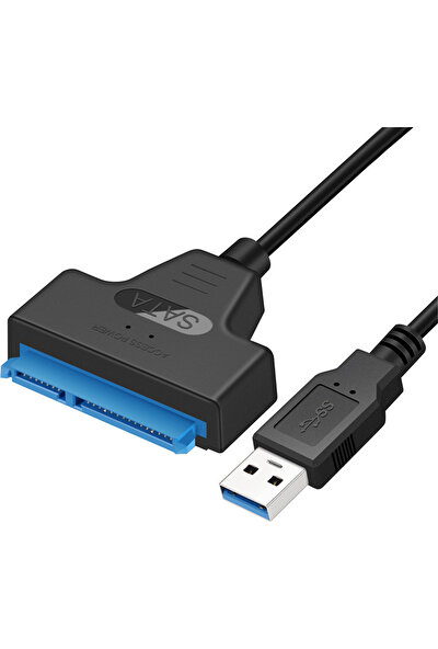 Spelt USB 3.0 to SATA 3 Kablosu 6 Gbps 2.5 inch HDD SSD 22 Pin