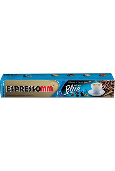 ESPRESSOMM Blue Kapsül Kahve-Kafeinsiz! (10 Adet) - Nespresso Uyumlu