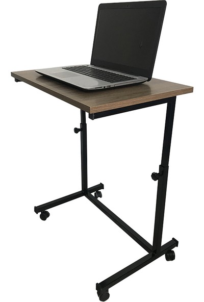 Laptop Sehpası ve Masası - Yükseklik Ayarlı - Tekerlekli