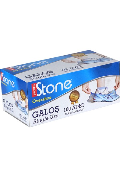 Stone Kutulu Galoş 100' lü