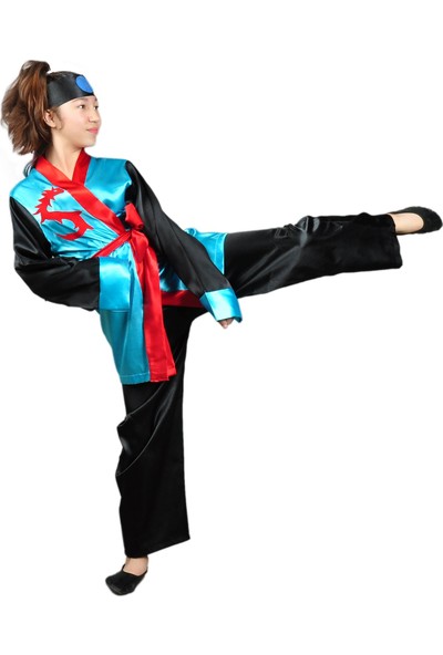 Annee Bakk Çinli-Ninja Samuray Kostümü