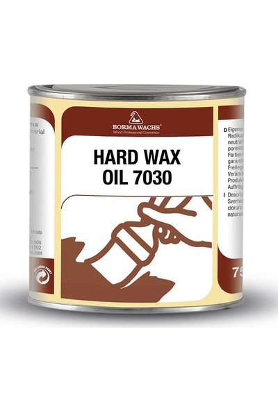 Borma Wachs Hard Wax Oil 7030 Güçlü Balmumu