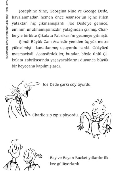 Charlie’nin Büyük Cam Asansörü - Roald Dahl