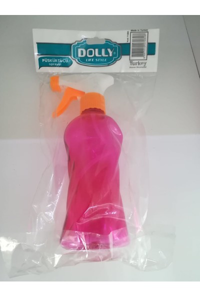 Harman Mobilya Plastik Mor Şeffaf Dolly Püskürtücü Spery