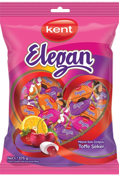 Kent Elegan Meyveli 375 gr Şeker