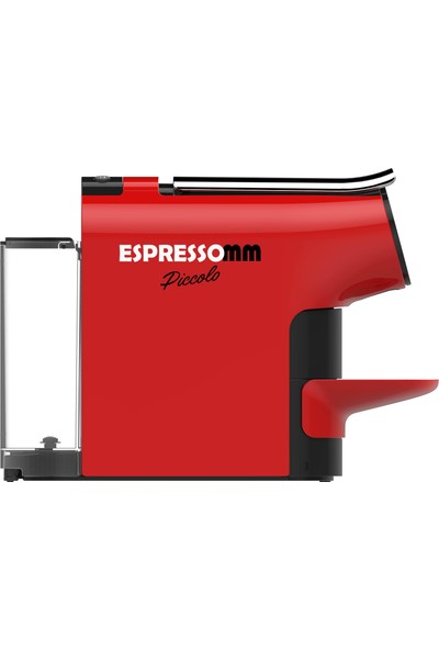 ESPRESSOMM Piccolo Kapsül Kahve Makinesi Kırmızı - Nespresso Uyumlu