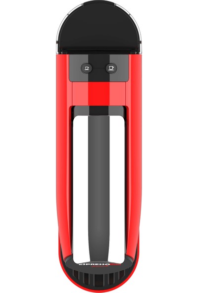 ESPRESSOMM Piccolo Kapsül Kahve Makinesi Kırmızı - Nespresso Uyumlu
