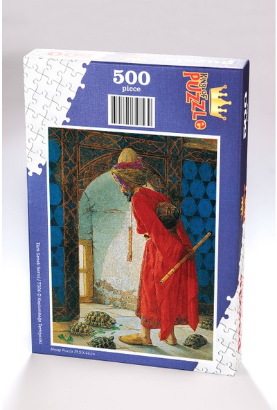 King Of Puzzle Kaplumbağa Terbiyecisi Ahşap Puzzle 500 Parça (TS04-D)