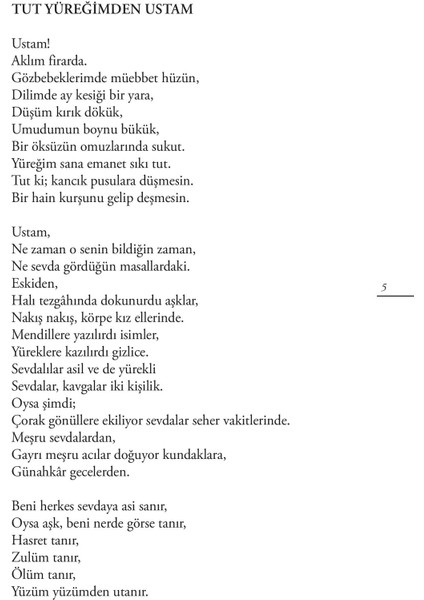 Tut Yüreğimden Ustam - Serkan Uçar