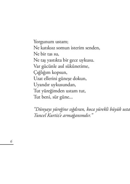 Tut Yüreğimden Ustam - Serkan Uçar