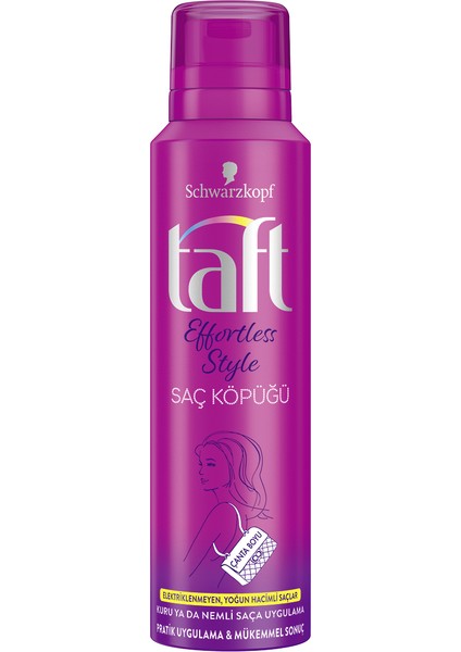 Effortless Style Saç Köpüğü 150 ml