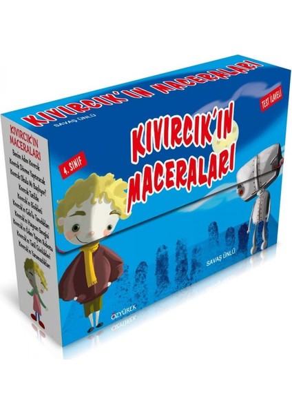 Kıvırcık'In Maceraları Hikaye Seti 10 Kitap 4. Sınıflar İçin