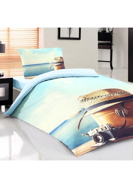 Hello Summer Digital Genç Nevresim Takimi