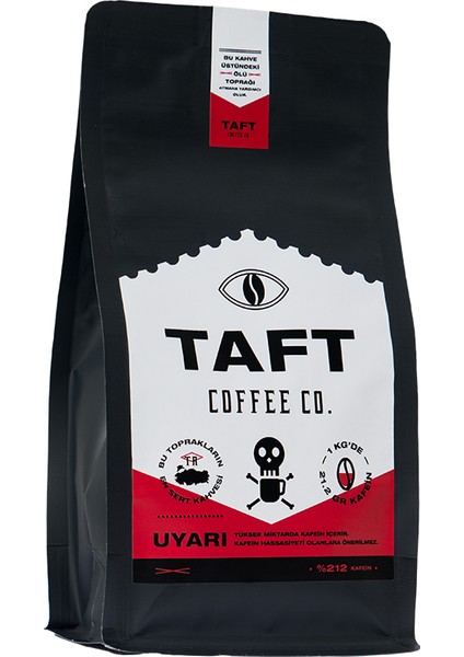 Taft Coffee Yüksek Kafeinli Çekirdek Kahve 250 gr