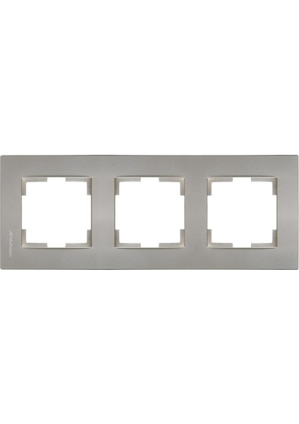 Üçlü Çerçeve Rita Metalik Titanyum 2220 800 1383