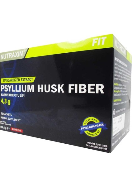 Psyllium Husk Fiber 30 Saşe