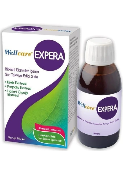 WELLCARE EXPERA BITKISEL SURUP