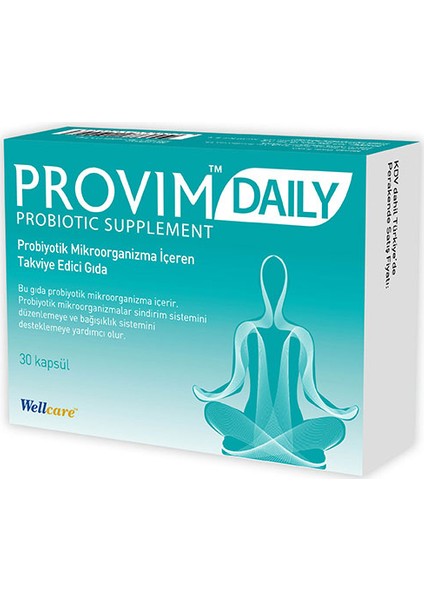 Provim Daily Probiyotik 30 Kapsül