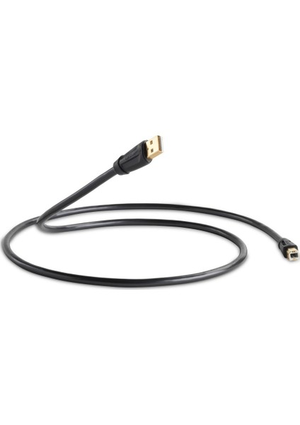 Qe-6901 Performance Usb A-B Graphıte Kablo 1,5 Metre