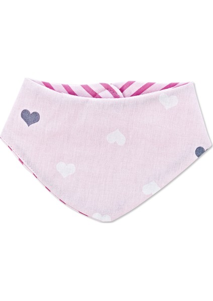 Babyjem Yenidoğan Fular Önlük Pembe