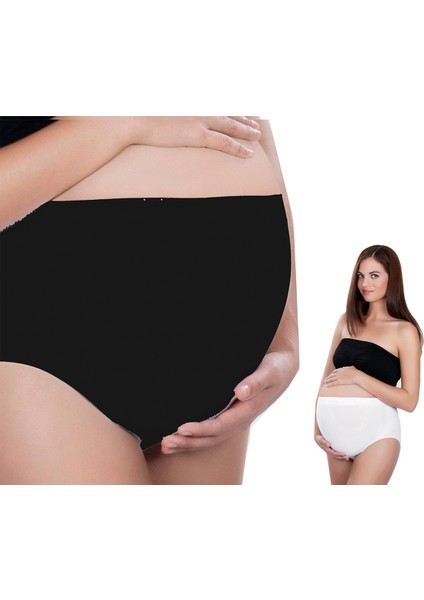 Babyjem Dikişsiz Hamile Külodu S Bd Siyah