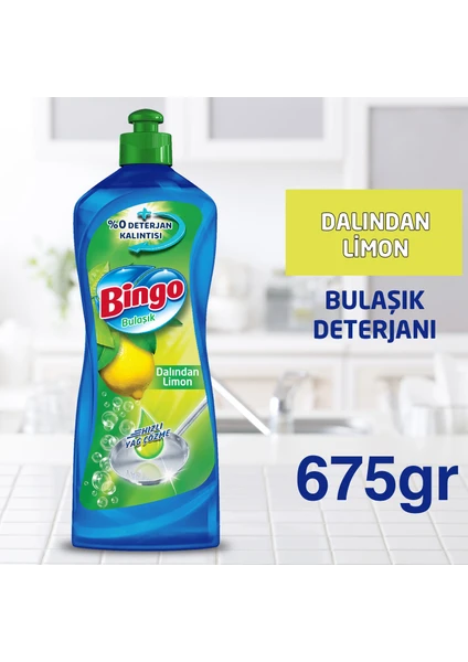 Elde Bulaşık Deterjanı Dalından Limon 675 gr