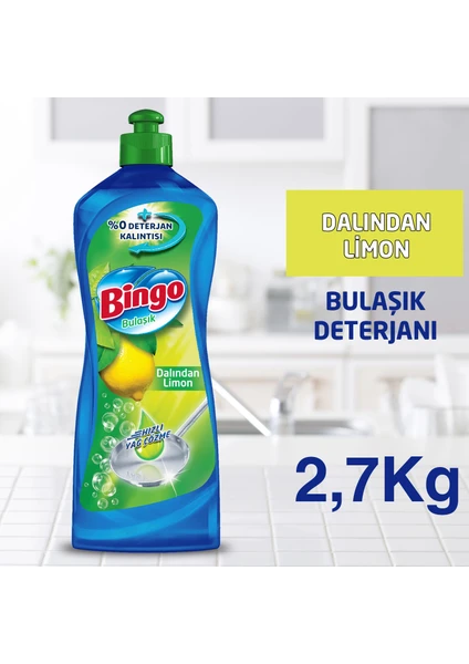 Dynamic Bulaşık Sıvısı 675 gr Dalından Limon 4'lü