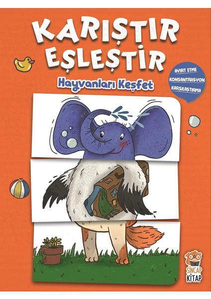 Karıştır Eşleştir - Hayvanları Keşfet - M. Sacide Kafalı