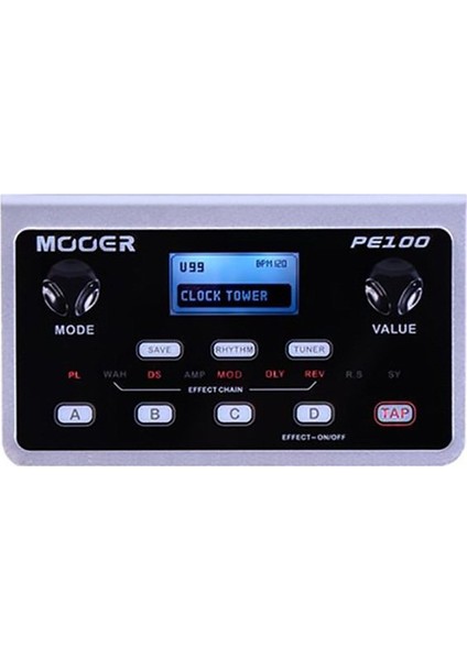 Pe100 Gitar Efekt Prosesörü