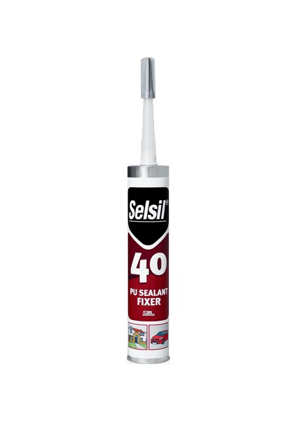 Pu 40 Poliüretan Silikon Mastik Beyaz 280 Ml