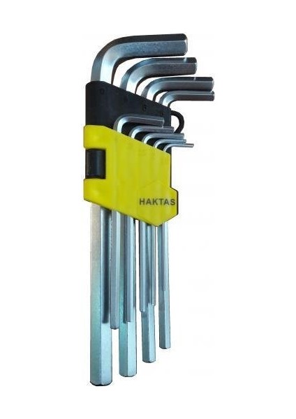 HKT-006 Allen Takımı 9 Parça 180 mm