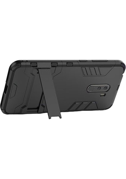 Xiaomi Pocophone F1 Alfa Serisi Armor Standlı Koruma Kılıf