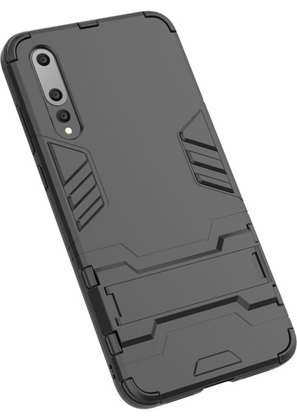 Huawei P20 Pro Alfa Serisi Armor Standlı Koruma Kılıf