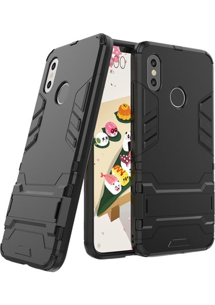 Xiaomi Mi 8 Alfa Serisi Armor Standlı Koruma Kılıf
