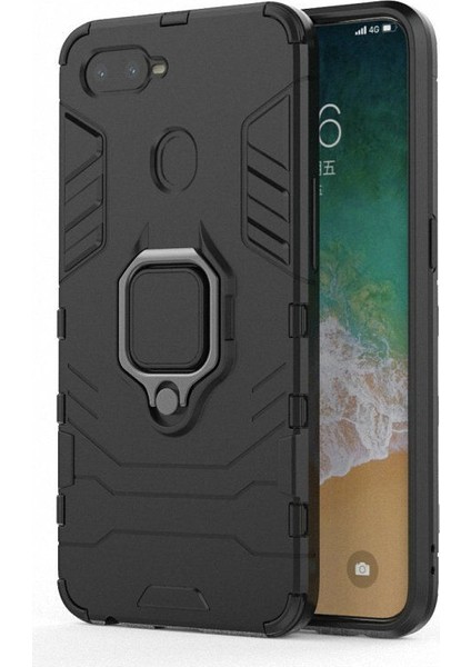 Oppo F9 - F9 Pro Batman Serisi Yüzük Standlı Armor Kılıf fiyatları