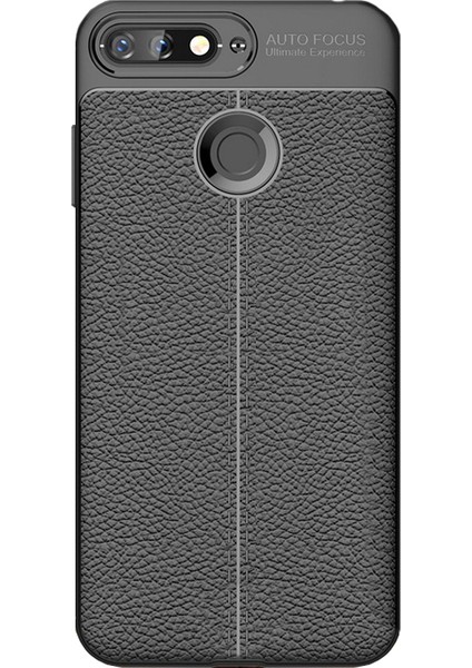 Huawei Y6 2018 Leather Tpu Silikon Kılıf