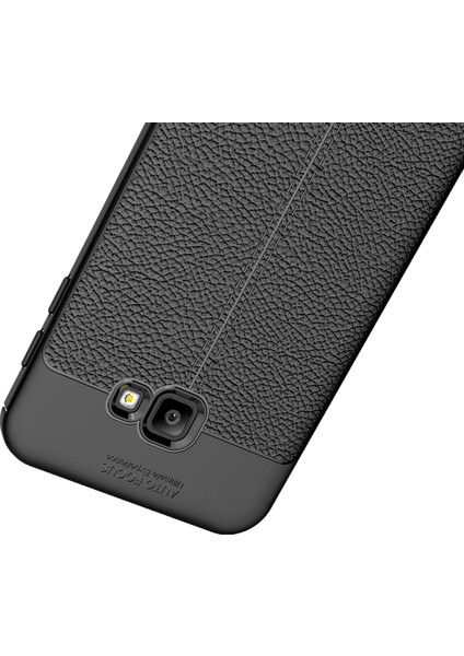 Samsung Galaxy J4 Plus Leather Tpu Silikon Kılıf