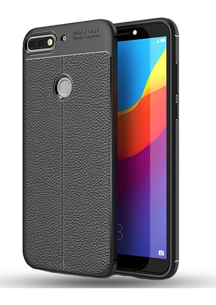 Huawei Honor 7C Leather Tpu Silikon Kılıf fiyatları