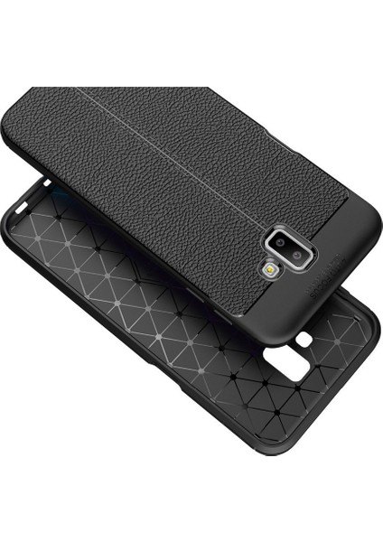 Samsung Galaxy J6 Plus Leather Tpu Silikon Kılıf