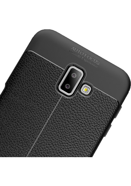 Samsung Galaxy J6 Plus Leather Tpu Silikon Kılıf