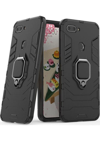 Xiaomi Mi 8 Lite Batman Serisi Yüzük Standlı Armor Kılıf fiyatları