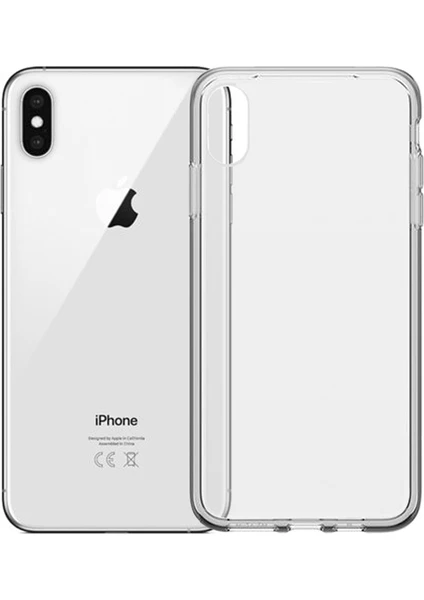 iPhone XS Ultra İnce 0.2 mm Soft Silikon Kılıf